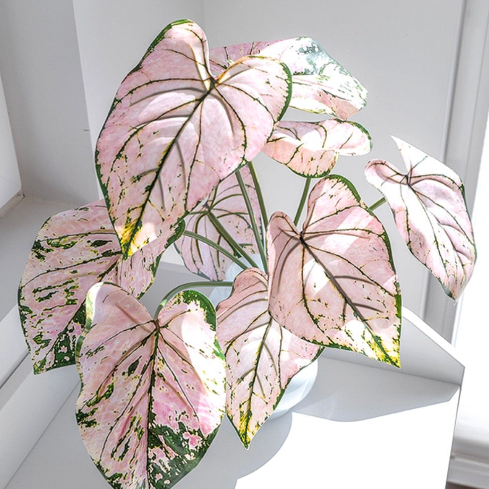 Caladium Volume Bush – Artificial Plant for Home Decor